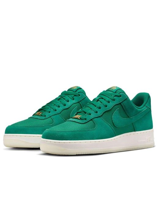 Nike Green Air Force 1 Low '07 Lv8 'Malachite Pale Ivory Metallic' for men