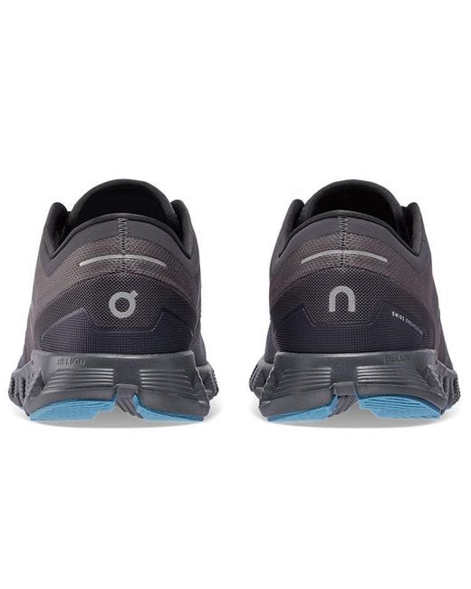 On Shoes Gray Cloud X 3 'Eclipse Magnet' for men