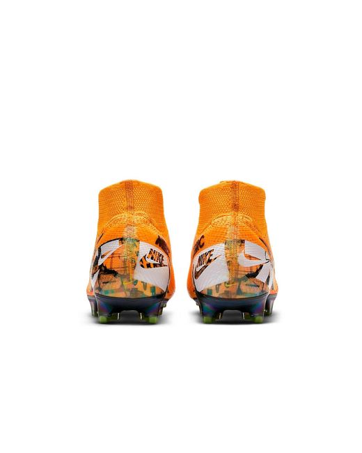 Nike Orange Mercurial Superfly 7 Elite Se Fg 'Laser' for men