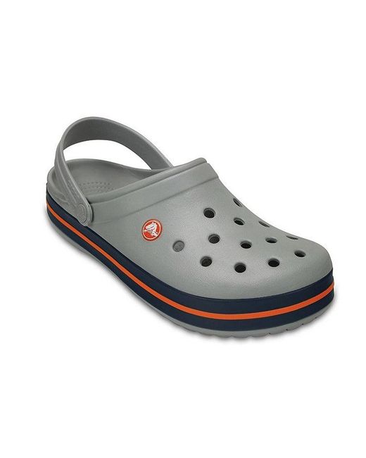 CROCSTM Gray Crocband Clog for men