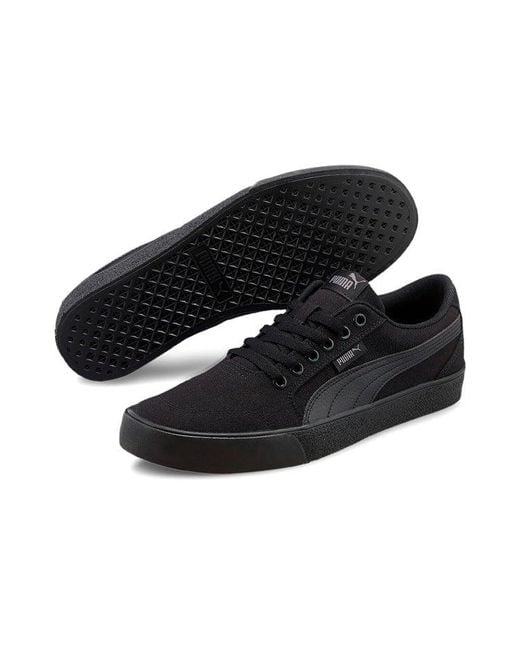PUMA Black C-Skate Vulc 'Triple' for men