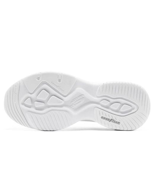 Skechers White (Wmns) D'Lites 4.0