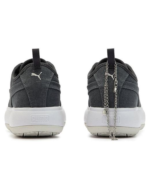 PUMA Black (Wmns) Suede Mayu Canvas 'Ebony'