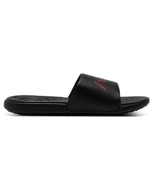 Under Armour Black Ansa Graphic Slide Beta' for men
