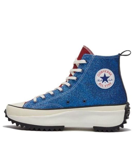Converse Blue J.W. Anderson X Run Star Hike 'Glitter' for men
