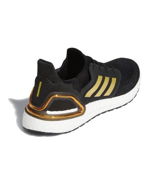 Adidas Black Ultraboost 20 Metallic' for men
