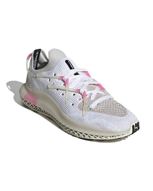 Adidas White 4D Fusio 'Cloud' for men