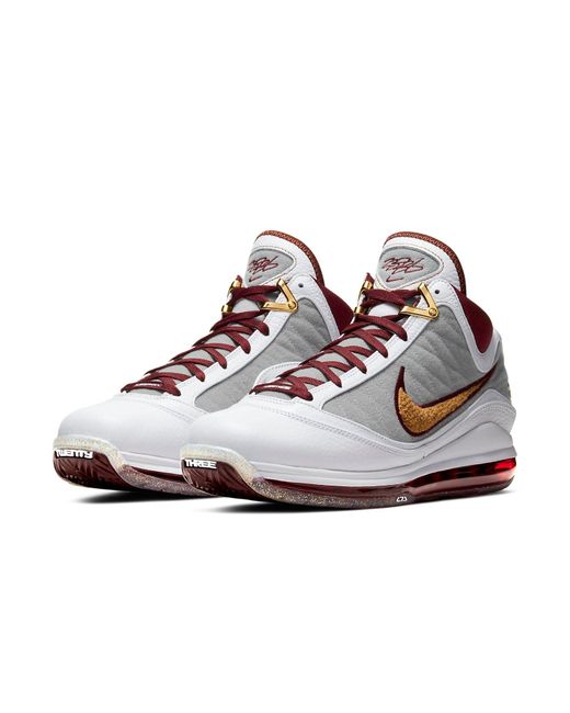 Nike White Lebron 7 'Mvp' for men