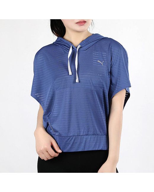 PUMA Blue (Wmns) Neo-Future Hooded Top