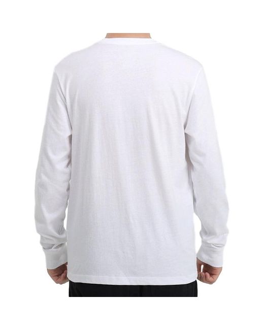 Nike White Sportswear Causual Sports Long Sleeve for men