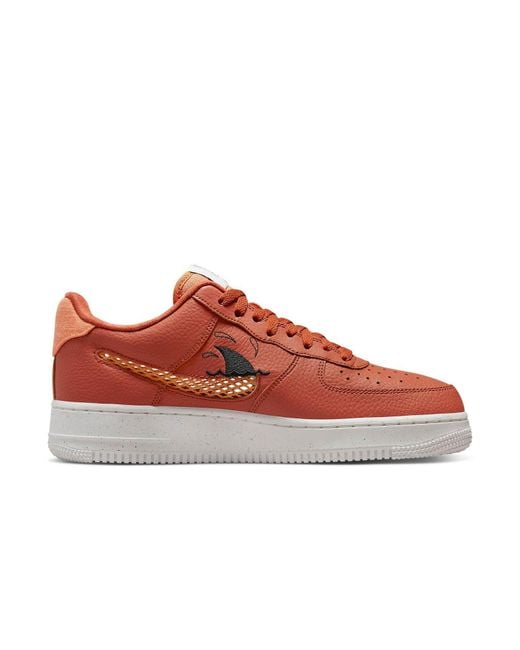 Nike Brown Air Force 1 Low '07 Lv8 Next Nature 'Sun Club for men