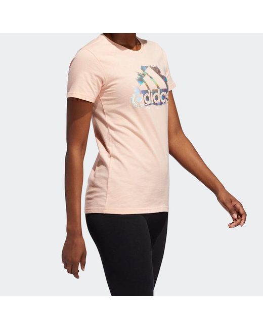 Adidas Pink (Wmns) Logo Tee