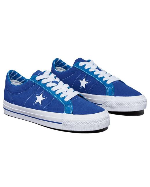 Converse Blue General One Star Skate Shoes for men