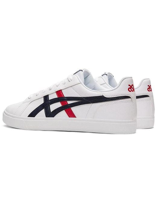Asics White Classic Ct Midnight' for men