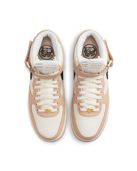 Nike Natural Air Force 1 Mid '07 Lx Summer/-Pale Ivory Dx2938-200 for men
