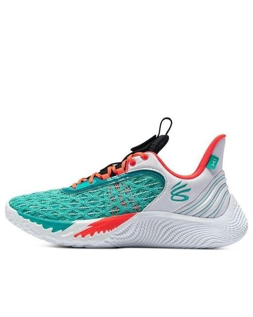 Under Armour Blue Curry 9 Neptune' for men