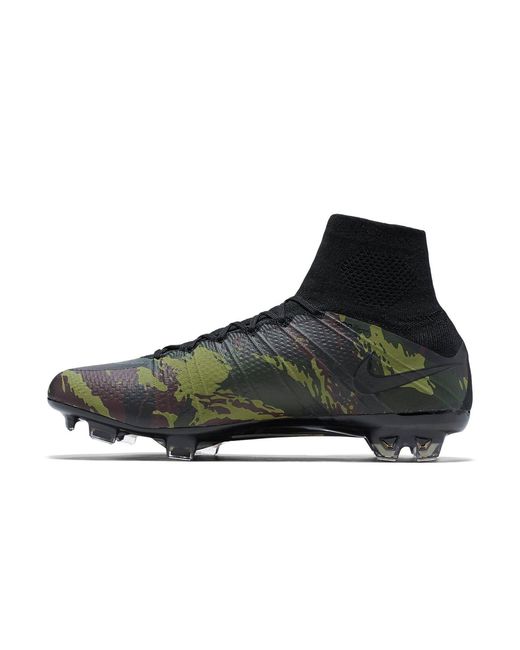 Nike Green Mercurial Superfly Se Fg 'Jungle Camo' for men