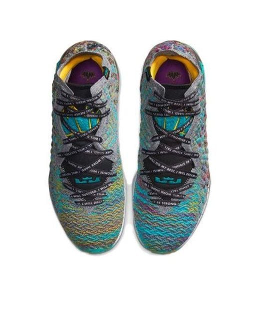 Nike Blue Lebron 17 'I Promise' for men