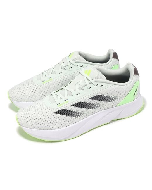 Adidas White Duramo Sl 'Crystal Jade Core' for men