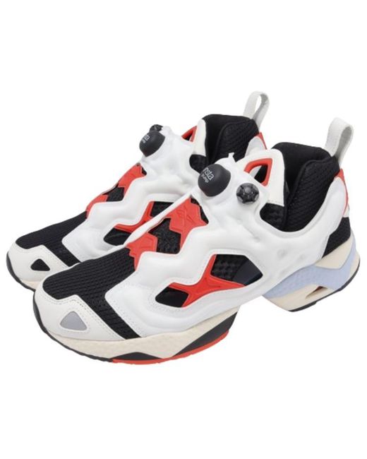 Reebok White Instapump Fury 95 Dynamic' for men