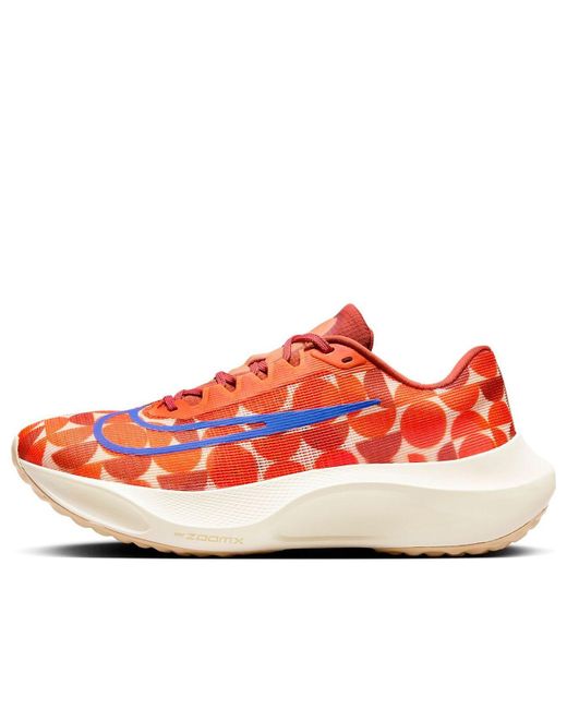 Nike Red Zoom Fly 5 Premium Road Running Shoes for men