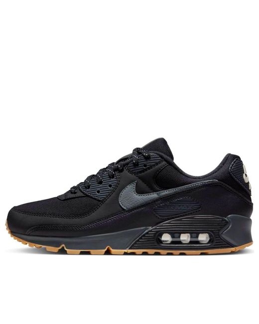 black air max 90s mens