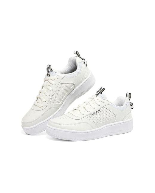 Skechers White (Wmns) Sport Court 92