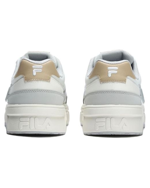 Fila White Classic Skate Shoes for men