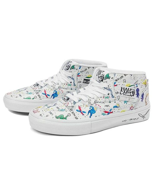 Vans Blue No-Comply X Daniel Johnston X Skate Half Cab for men