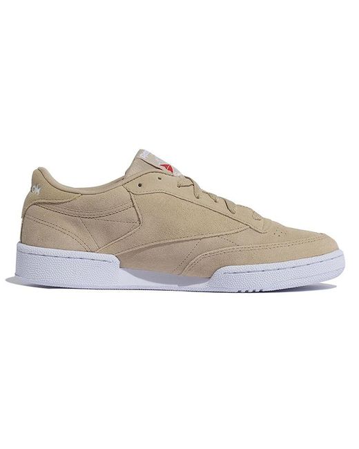 Reebok Brown Club C 85 Low-Top Sneakers