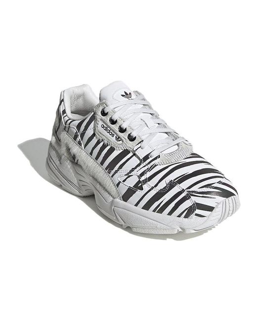 Adidas White (Wmns) Falcon 'Animal Pack'