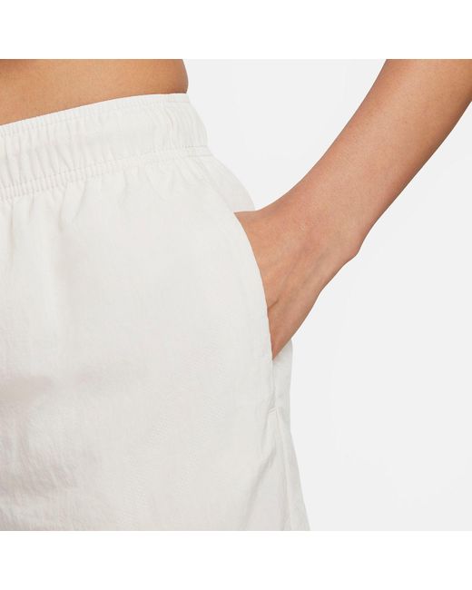 Nike Gray (Wmns) Sportswear Essential Mid-Rise Trousers