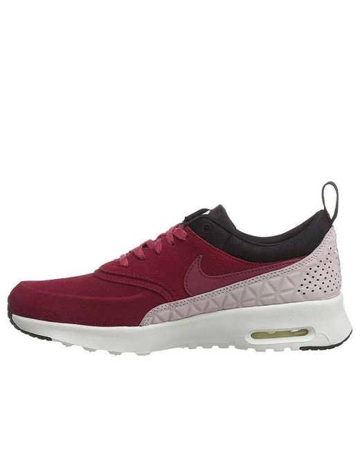 Nike Air Max Thea Prm Lth 'noble Red' | Lyst
