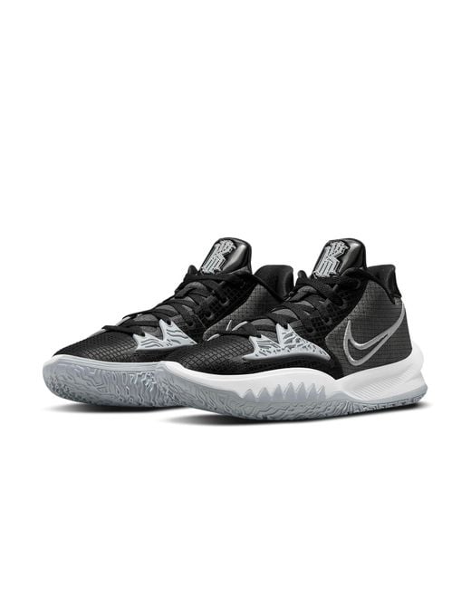 Nike Black Kyrie Low 4 Tb Wolf' for men