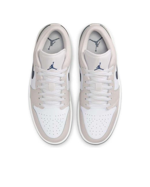 Nike White 1 Low 'Midnight Neutral' for men