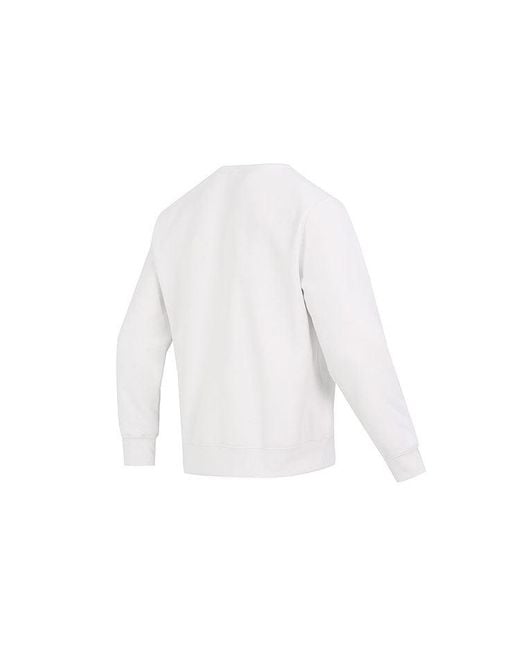 Nike White Multi-label Logo Sweaters for men