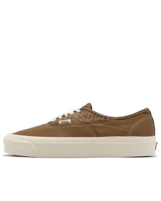 Vans Brown Authentic 44 Dx Eco Theory Shoes for men