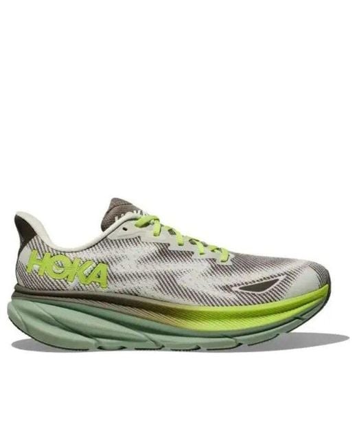 Hoka One One Green Clifton 9 Gtx 'Slate Aloe Vera' for men