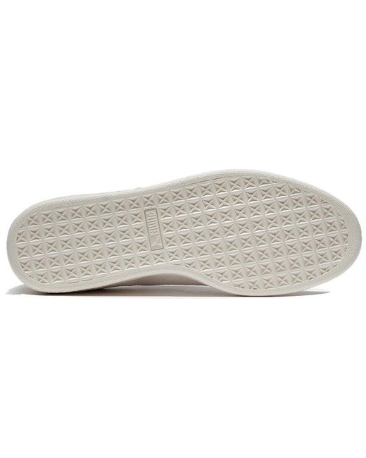 PUMA White Suede 'Spraycan for men