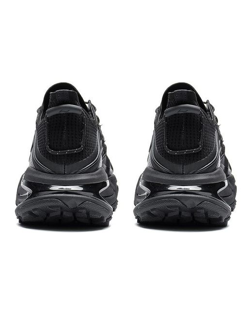 Li-ning Black Yijie Hiking Shoes for men