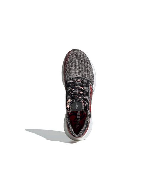 Adidas Brown Ren Zhe X Pureboost Go Scarlet' for men