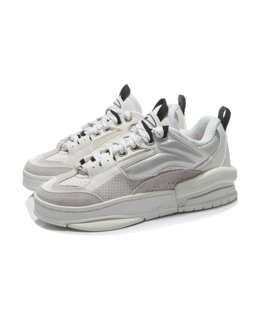 Li-ning Gray (Wmns) Superwave Golden 'Snow'