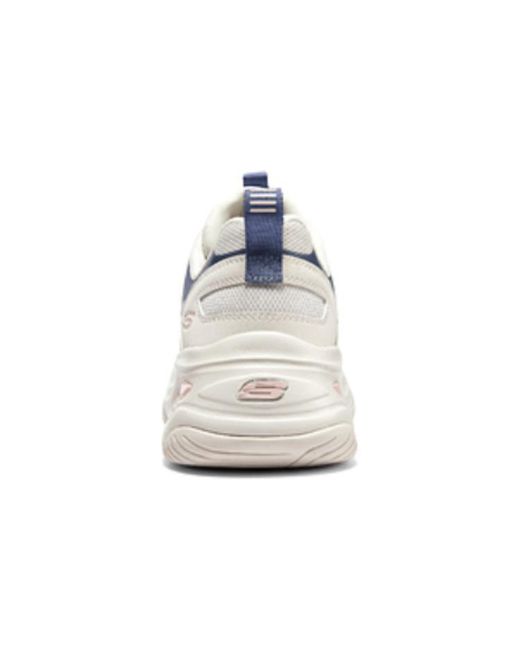 Skechers Blue (Wmns) D'Lites 4.0 'Natural'