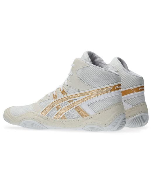 Asics White Snapdown 4 Pure' for men