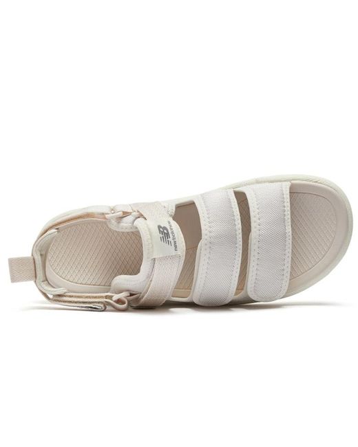 New Balance White 3205 Series Casual Sports Sandals