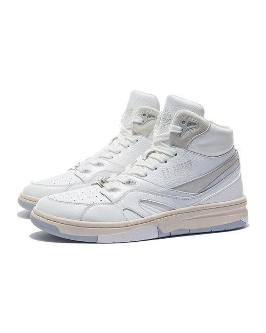 Li-ning White 937 Deluxe Hi 'Cream' for men