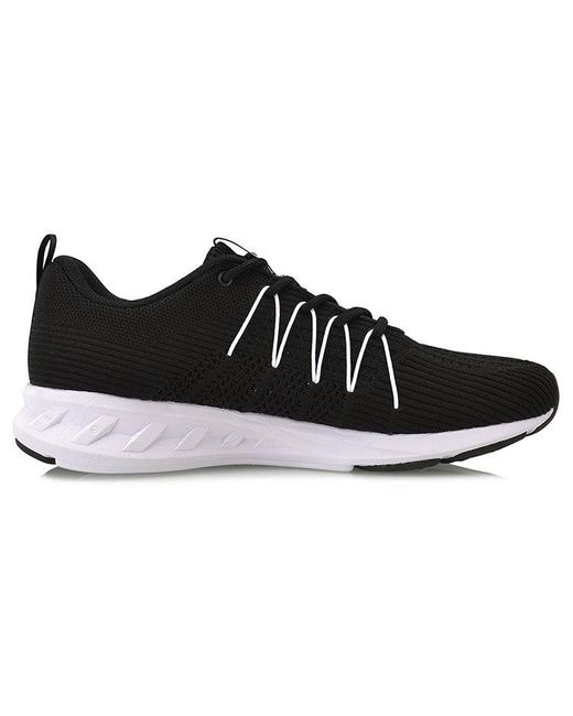 Li-ning Black Running Shoes