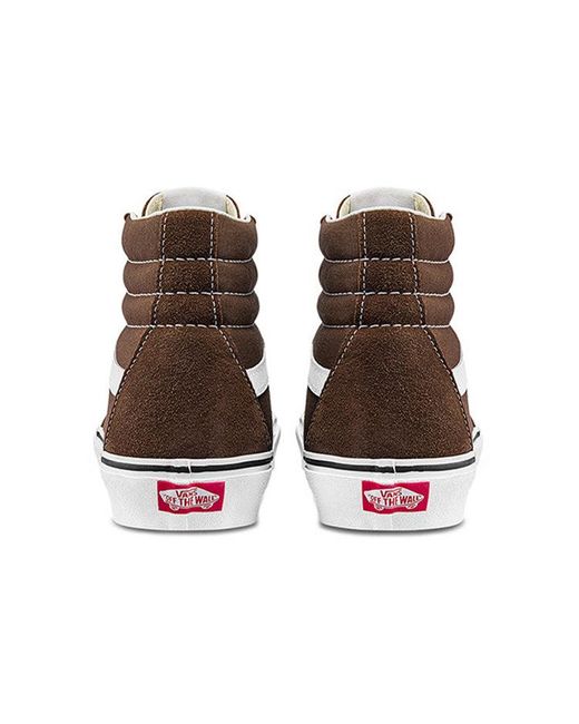 Vans Brown Sk8-Hi 'Rain Drum' for men