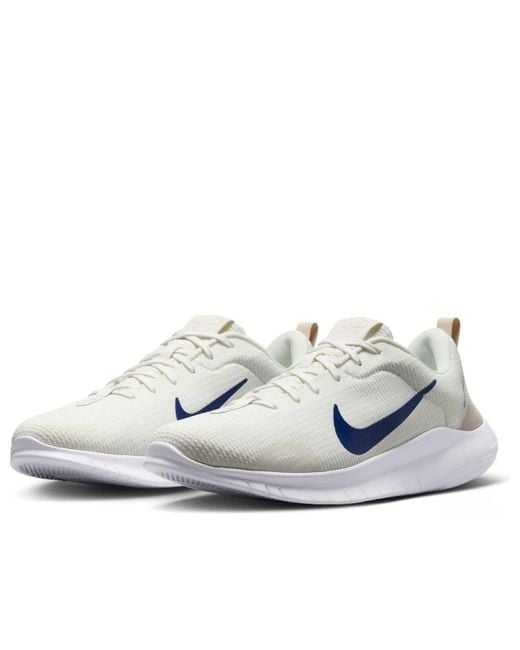 Nike White Flex Experience Run 12 'Sail Deep Royal' for men