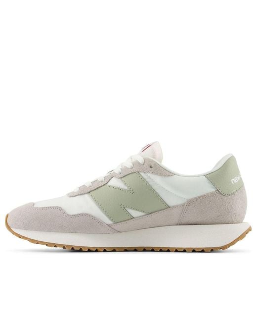 New Balance White 237 for men